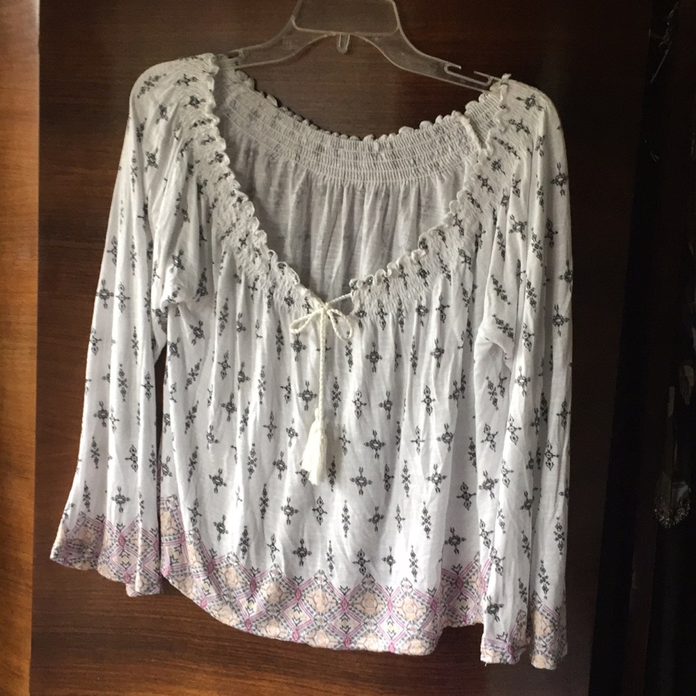 Off the shoulder top